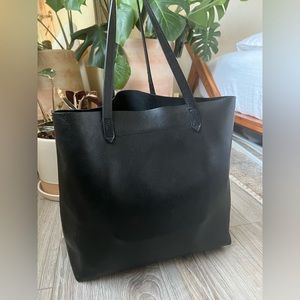 Madewell black transport tote LIKE NEW
